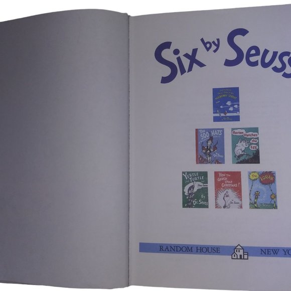 Vintage Six by Suess A Treasury of Dr. Suess Classics Mulberry Lorax Hardcover - Picture 5 of 10